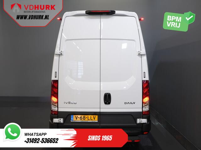 Iveco DAILY 35S18HV 3.0 180 pk Aut. L4H3 Face Lift/ Luchtvering/ LED/ Flitsers/ Adapt.Cruise/ Gev.stoel/ 270gr deuren/ Trekhaak/ Navi/ Climate/ Carplay/ Camera/ PDC/ 16"LMV