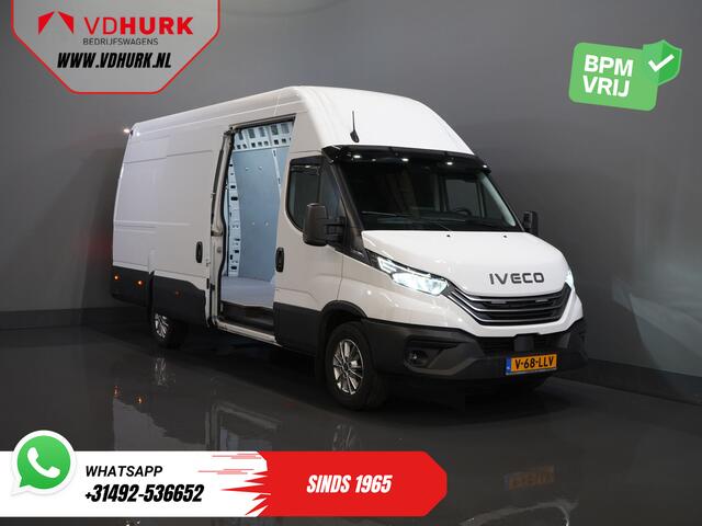 Iveco DAILY 35S18HV 3.0 180 pk Aut. L4H3 Face Lift/ Luchtvering/ LED/ Flitsers/ Adapt.Cruise/ Gev.stoel/ 270gr deuren/ Trekhaak/ Navi/ Climate/ Carplay/ Camera/ PDC/ 16"LMV