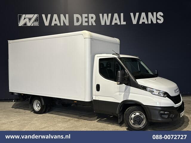 Iveco DAILY 35C16H 157pk Dubbel Lucht Bakwagen Laadklep Euro6 Airco | Bijrijdersbank