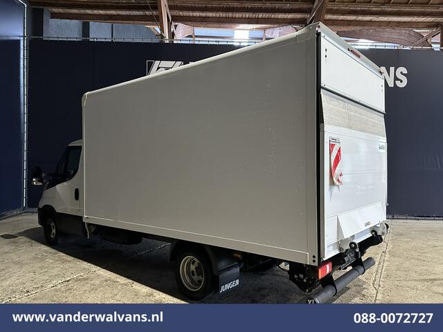 Iveco DAILY 35C16H 157pk Dubbel Lucht Bakwagen Laadklep Euro6 Airco | Bijrijdersbank