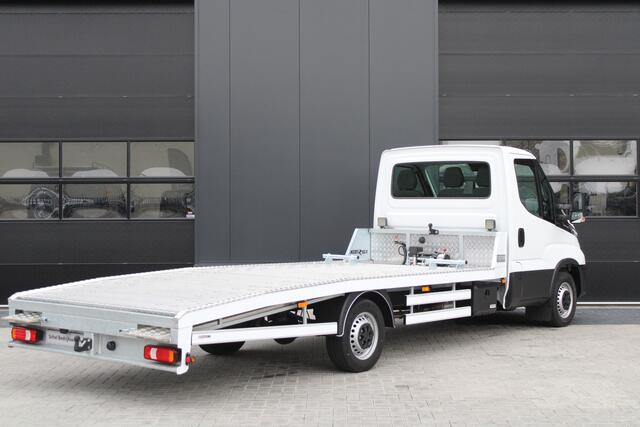 Iveco DAILY 35S18 3.0L 180pk Autotransporter - Geveerde Stoel - Lier - LED - Navi - ACC - Lane Assist - Faustmann Opbouw - Rijklaar