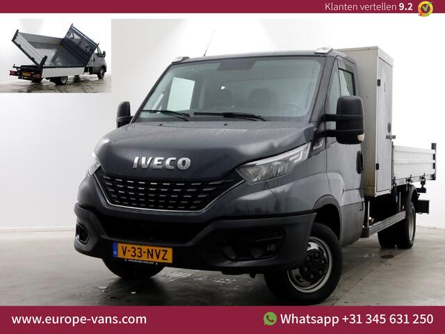 Iveco DAILY 35C18 3.0 180pk HiMatic Automaat 3-Zijdige Kipper Trekhaak 3500kg 05-2023