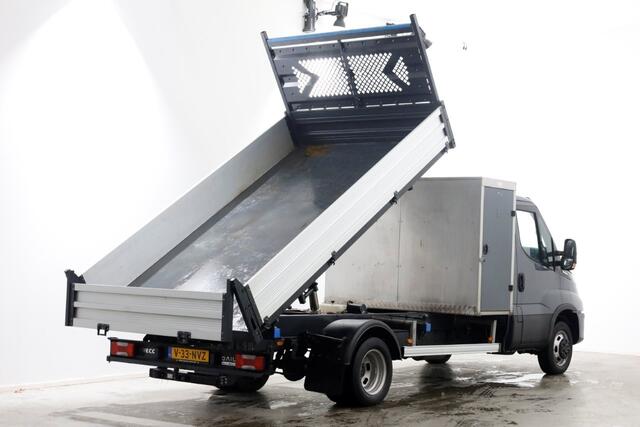 Iveco DAILY 35C18 3.0 180pk HiMatic Automaat 3-Zijdige Kipper Trekhaak 3500kg 05-2023