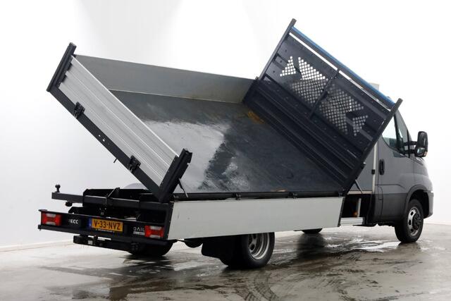 Iveco DAILY 35C18 3.0 180pk HiMatic Automaat 3-Zijdige Kipper Trekhaak 3500kg 05-2023
