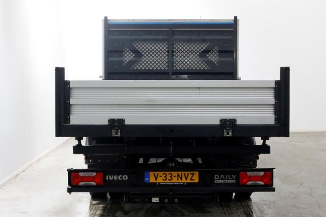 Iveco DAILY 35C18 3.0 180pk HiMatic Automaat 3-Zijdige Kipper Trekhaak 3500kg 05-2023