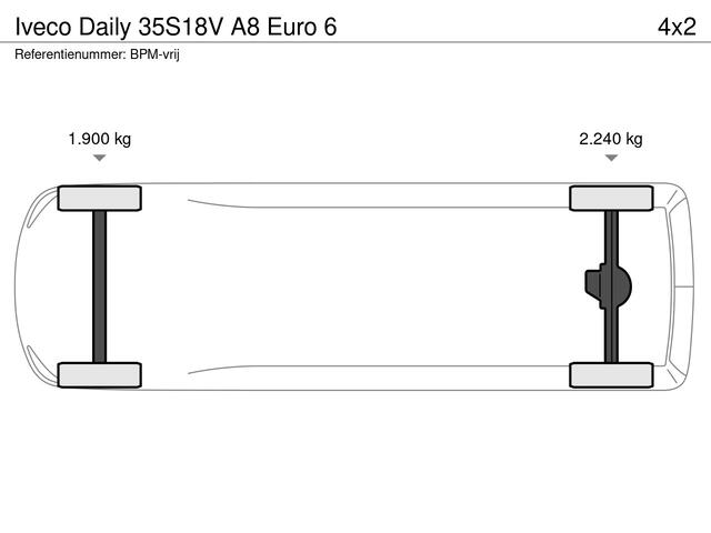 Iveco DAILY 35S18V A8 Euro 6
