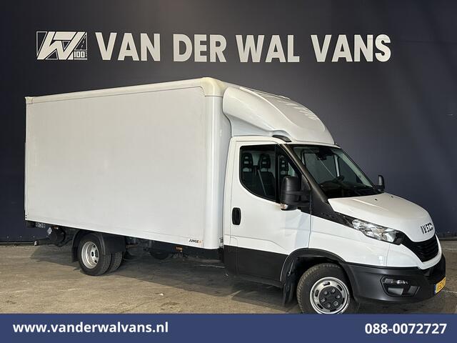 Iveco DAILY 35C16H 157pk Bakwagen Dubbel Lucht Laadklep Euro6 Airco | Camera | 1010kg laadvermogen Bijrijdersbank