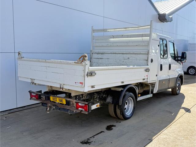 Iveco DAILY 35C14 2.3 Kipper Dubbele Cabine Dubbellucht 6 Stoelen Airco Cruise Control 3,5t Trekhaak Lucht geveerde stoel