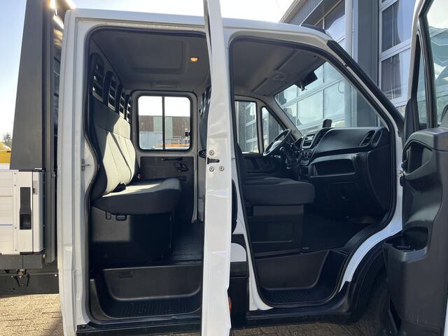 Iveco DAILY 35S12D 2.3 345 Openlaadbak Airco Trekhaak 3500kg trekgewicht 7-Persoons Open laadbak Pick-up Bakwagen P-up Euro 6 Bpm vrij voor particulier gebruik!!