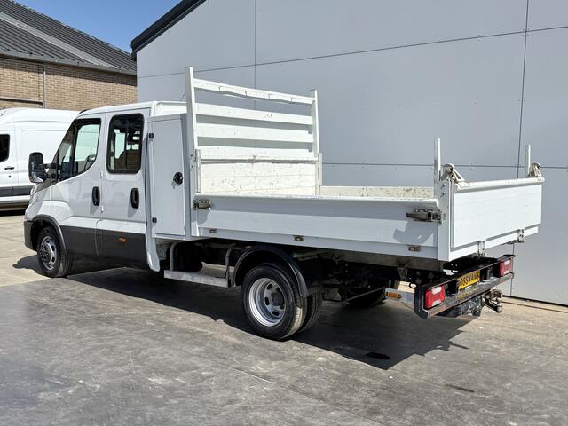 Iveco DAILY 35C14 2.3 Kipper Dubbele Cabine Dubbellucht 3,5t Trekhaak 6 Stoelen Airco Cruise Control Benne Tipper