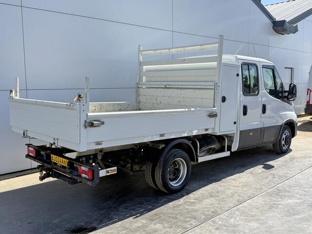 Iveco DAILY 35C14 2.3 Kipper Dubbele Cabine Dubbellucht 3,5t Trekhaak 6 Stoelen Airco Cruise Control Benne Tipper