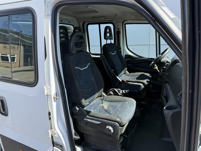 Iveco DAILY 35C14 2.3 Kipper Dubbele Cabine Dubbellucht 3,5t Trekhaak 6 Stoelen Airco Cruise Control Benne Tipper