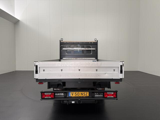 Iveco DAILY 50C21 Hi-Matic Automaat Open Laadbak Dubbele Cabine 7-Persoons | Led | Multimedia | Camera | 3500Kg Trekhaak