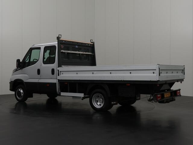 Iveco DAILY 50C21 Hi-Matic Automaat Open Laadbak Dubbele Cabine 7-Persoons | Led | Multimedia | Camera | 3500Kg Trekhaak