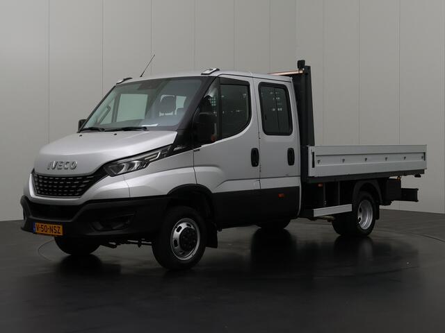 Iveco DAILY 50C21 Hi-Matic Automaat Open Laadbak Dubbele Cabine 7-Persoons | Led | Multimedia | Camera | 3500Kg Trekhaak