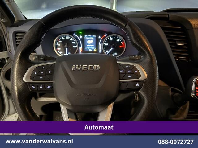 Iveco DAILY 35S16 157pk Automaat L3H2 Euro6 Airco | Camera | LED | Cruisecontrol | Chauffeursstoel Parkeersensoren, Bijrijdersbank, 3500kg trekvermogen