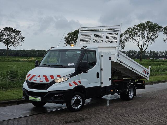 Iveco DAILY 35C14V kipper, kist, airco, trekhaak, 162 dkm.