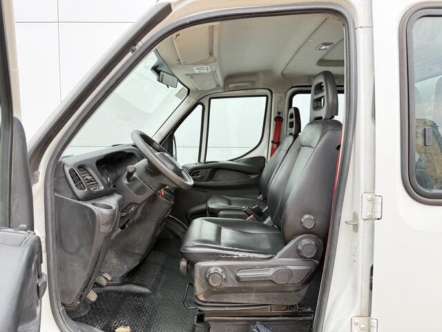 Iveco DAILY 35C16 3.0 Dubbele Cabine Kipper Dubbellucht 3,5t Trekhaak 6 Stoelen Airco Cruise Control Benne Tipper
