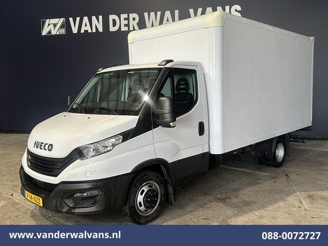 Iveco DAILY 35C16H 157pk Bakwagen Laadklep Dubbel Lucht Euro6 Airco | 1010kg laadvermogen Bijrijdersbank