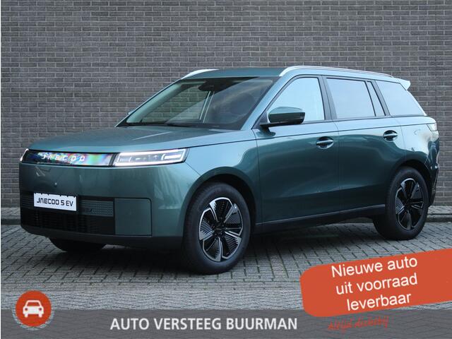 Jaecoo 5 EV Exclusive 61 kWh Exclusive 61 kWh, 400Km, Automaat, Navigatie, Stoel vent., Applecarpl./Andr. Auto, Panoramadak, Luxe lederen bekleding, Sony Sound System