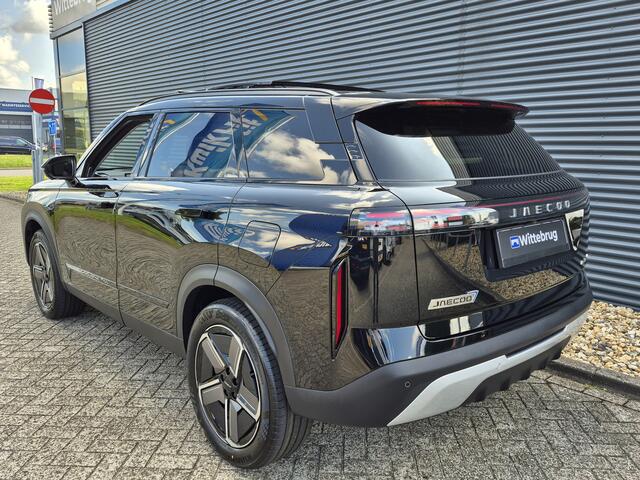 Jaecoo 7 SHS PHEV Exclusive met 1500 KG trekgewicht, 1200 KM RANGE Navigatie, Elektrische achterklep, Luxe lederen bekleding en 7 jaar garantie