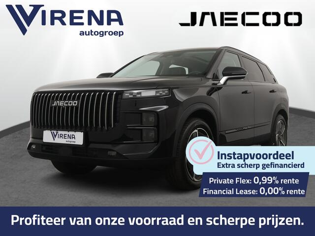 Jaecoo 7 1.5 PHEV Exclusive - Draadloos Apple Carplay/Android Auto - Head-up display - Elektrische achterklep - Stoel ventilatie - Achteruitrij camera - Panorama dak - Elektrische verstelbare stoel(en) met geheugen - Fabrieksgarantie t/m 10-12-2032