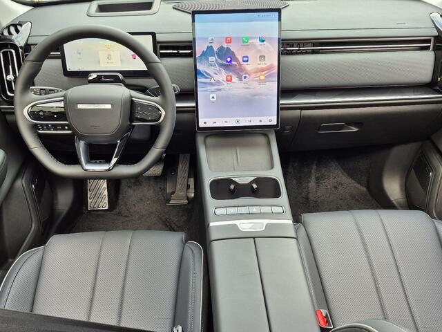 Jaecoo 7 1.5 GDI SHS-P Exclusive met 1500 KG trekgewicht, 1200 KM RANGE Navigatie, Elektrische achterklep, Luxe lederen bekleding en 7 jaar garantie Uit voorraad leverbaar!