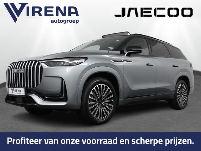 Jaecoo 8 1.5 SHS-P Exclusive 7p - 1600kg trekgewicht - Stoelmassage - 540 graden panoramisch camerasysteem - 7 jaar garantie