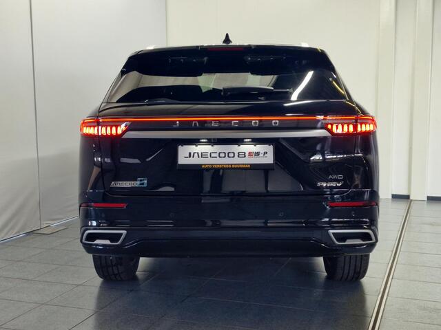 Jaecoo 8 1.5 SHS-P Exclusive 7p Automaat, Luxe Lederen Bekleding, Stoelverw./Ventilatie, HUD, elektr. Achterklep, Dodehoek detectie, 1000KM Actieradius