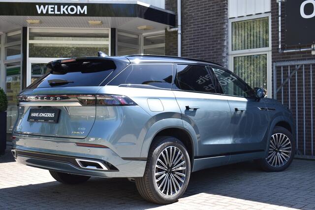 Jaecoo 8 1.5 SHS-P Luxury 5p | STOELMASSAGE | STOELVENTILATIE+VERWARMING VOOR EN ACHTER | 438PK | 4WD | PANORAMADAK | SONY AUDIO | PLUG-IN | VOORRAAD