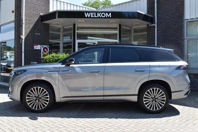 Jaecoo 8 1.5 SHS-P Luxury 5p | STOELMASSAGE | STOELVENTILATIE+VERWARMING VOOR EN ACHTER | 438PK | 4WD | PANORAMADAK | SONY AUDIO | PLUG-IN | VOORRAAD