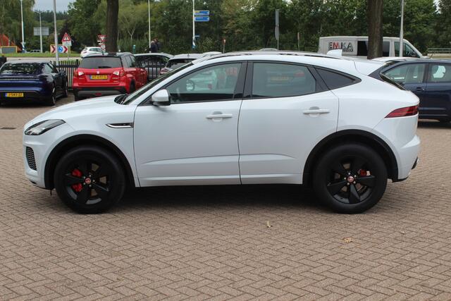 Jaguar E-Pace 2.0 P250 AWD SE / Panoramadak / Camera / Head-up / Leder / 19'' / Meridian / Memory seats / Navigatie / Dodehoek / Stoelverwarming / ACC