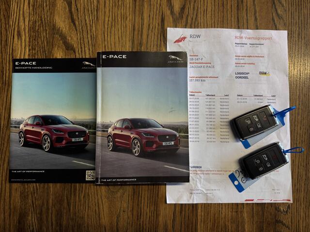 Jaguar E-Pace 2.0 P250 AWD First Edition Black Pack - Eerste eigenaar! R-dynamic, Cruise, Elek. verw. stoelen, Stuurverw. Airco!