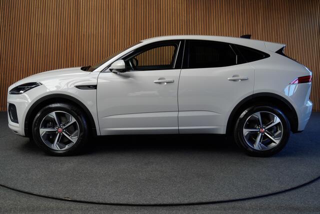 Jaguar E-Pace 1.5 P160 R-Dynamic SE 360° Meridian Leer ACC Navi Keyless Entry & Go Elektr. bedienbare achterklep Memory seats Climate PDC Zwarte alcantara hemelbekleding LM velgen BTW auto