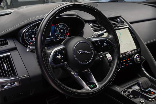 Jaguar E-Pace 1.5 P160 R-Dynamic SE 360° Meridian Leer ACC Navi Keyless Entry & Go Elektr. bedienbare achterklep Memory seats Climate PDC Zwarte alcantara hemelbekleding LM velgen BTW auto