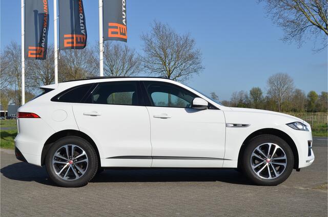 Jaguar F-PACE 2.5t AWD R-Sport Pano | Trekhaak elektr | Leer | Elektr stoelen | Alcantara hemel | Sfeerverlichting | Carplay | NL auto