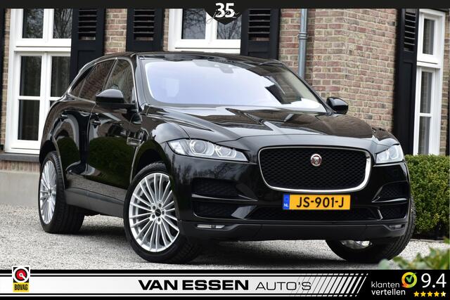 Jaguar F-PACE 2.0 Portfolio AWD 20d Navi Camera Trekhaak Leder Head-Up Virtueel Meridian NL-Auto!