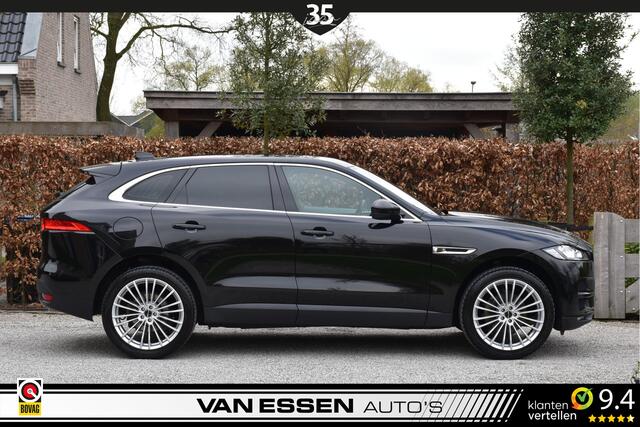 Jaguar F-PACE 2.0 Portfolio AWD 20d Navi Camera Trekhaak Leder Head-Up Virtueel Meridian NL-Auto!
