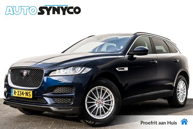 Jaguar F-PACE 2.0t 250 PK AWD Automaat | Head-Up | Trekhaak | Adapt. Cruise | Xenon | 18 inch LMV | Carplay
