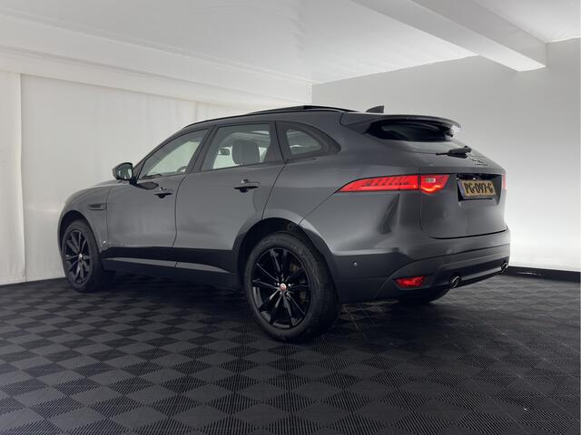 Jaguar F-PACE 2.0 Portfolio AWD 25d (INCL.BTW) *PANO | HEAD-UP | FULL-LEATHER | BLIND-SPOT | MERIDIAN-SOUND | HEATED-SPORTSEATS | NAVI-FULLMAP | KEYLESS | CAMERA | ECC | PDC | CRUISE | 20''ALU*