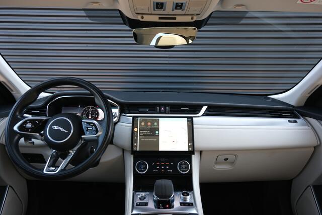 Jaguar F-PACE 2.0 P400e PHEV R-Dynamic HSE | Trekhaak | Ivory Windsor Leer | Complete uitvoering