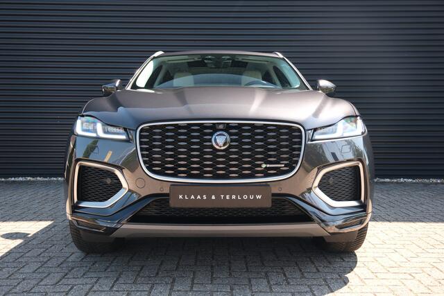 Jaguar F-PACE 2.0 P400e PHEV R-Dynamic HSE | Trekhaak | Ivory Windsor Leer | Complete uitvoering