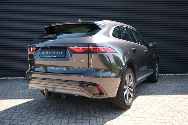 Jaguar F-PACE 2.0 P400e PHEV R-Dynamic HSE | Trekhaak | Ivory Windsor Leer | Complete uitvoering