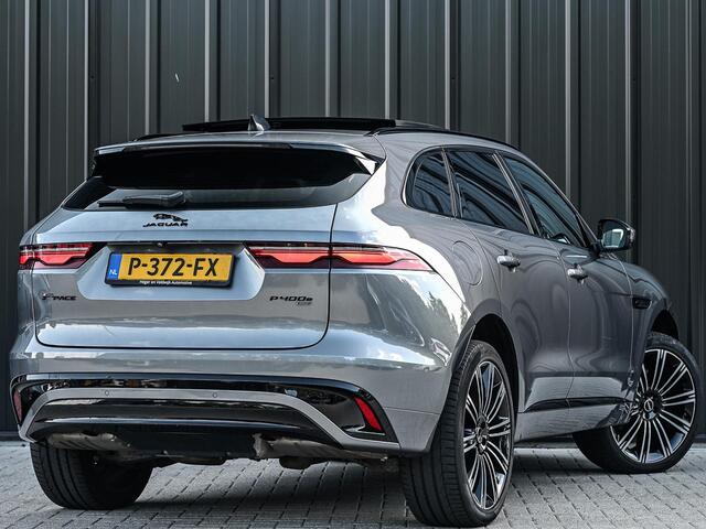 Jaguar F-PACE 2.0 P400e PHEV R-Dynamic SE | Panoramadak | 14-Wegs Memory Seats | HermanBosch Sound | Camera | Adaptieve Cruise | Stoelverwarming | Ambiente Verlichting | Stuur Verwarming |