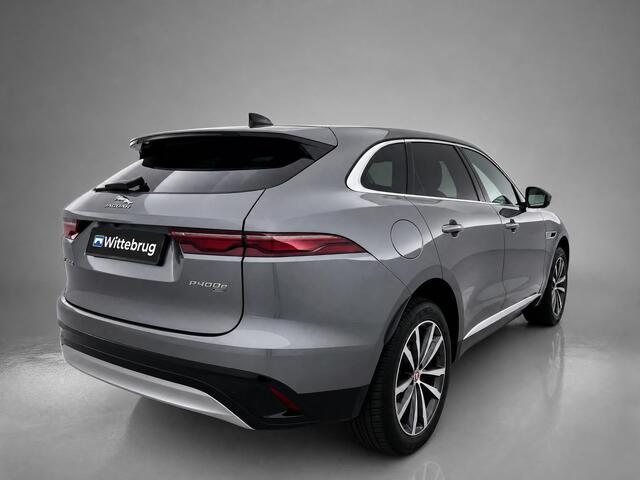 Jaguar F-PACE 2.0 P400e PHEV / Pano / Meridian / Leder / Camera / Dodehoek herkenning / Navigatie / App connect / P4