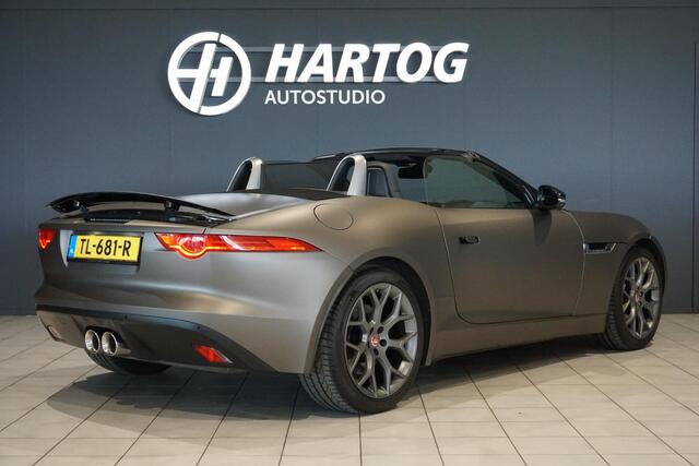 Jaguar F-TYPE 3.0 V6 Convertible 340PK / DODEHOEK / KEYLESS / LEDER /