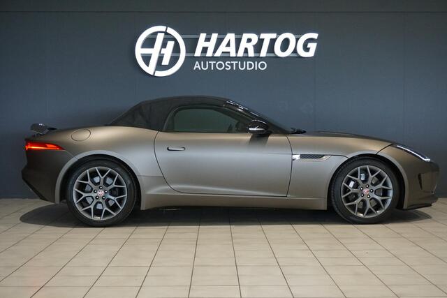 Jaguar F-TYPE 3.0 V6 Convertible 340PK / DODEHOEK / KEYLESS / LEDER /