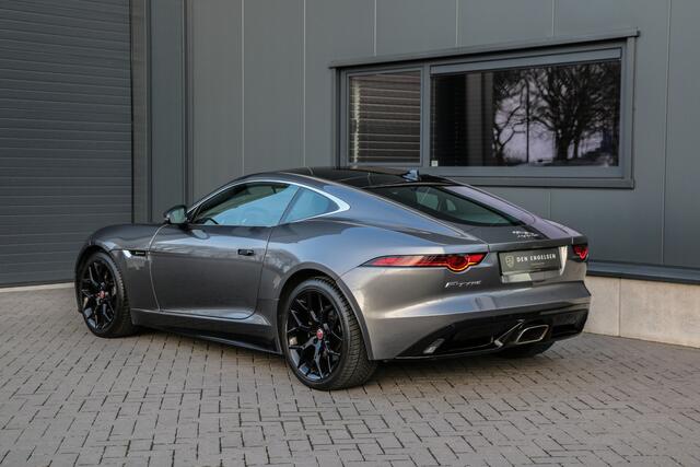Jaguar F-TYPE 2.0T 300pk RWD R-Dynamic | NL Auto | BTW | Sportuitlaat | Lane Assist | Stuurverwarming | Glasdak | RWD | Led | Camera | Memory | Apple & Android Carplay | P300 |19"| Dealer Onderhouden.