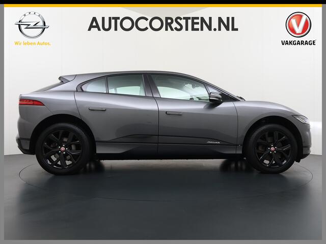 Jaguar i-Pace EV400 S AWD 90kWh Leder+Memory Panoramadak Camera Meridian®-Audio Stoelverwarming Navi Ecc Apple Carplay Android Auto Cruise Control Elek.Voorstoelen Voorruitverwarming DAB+ Led Verkeersbord detectie Rijstrooksensor Wifi Origineel Nederlandse Auto