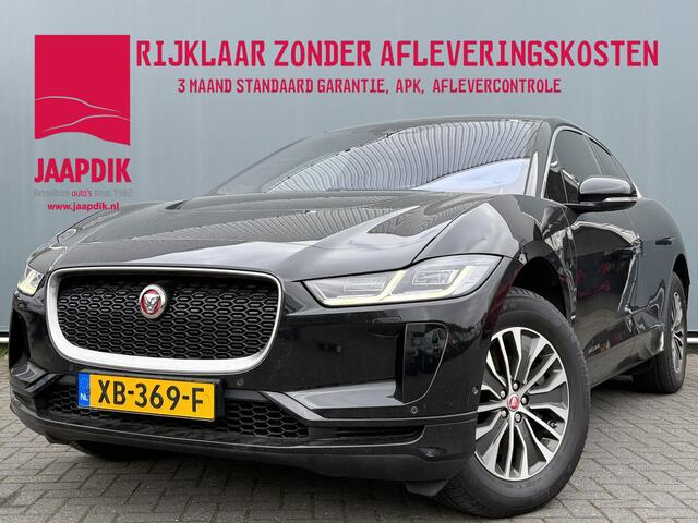 Jaguar i-Pace BWJ 2018 EV400 400 PK S 90 kWh AWD | CAMERA | CLIMA | NAVI | PRIV. GLAS | LEDER | VIRTUAL COCKPIT | LMV 18 INCH | KEYLESS ENTRY + START | MULTIFUNCT. STUUR